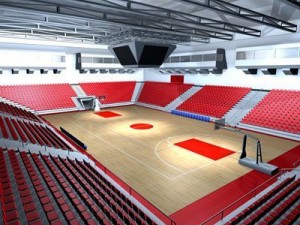 basketball arena 3D Model