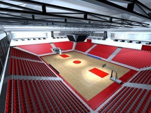 basketball arena 3D Model