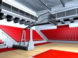 basketball arena 3D Model