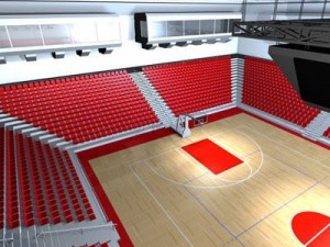 basketball arena 3D Model