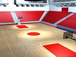 basketball arena 3D Model
