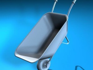 wheelbarrow 3D 모델