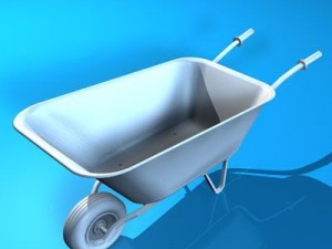 wheelbarrow 3D 모델