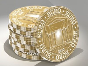 euro coins 3D Model