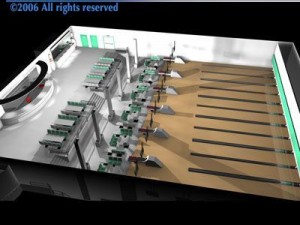 bowling building Modèle 3D