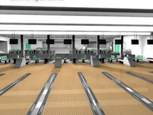 bowling building 3D Model