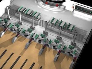 bowling building Modèle 3D