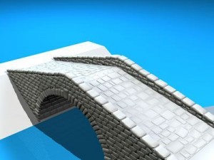 stone bridge 3D Model