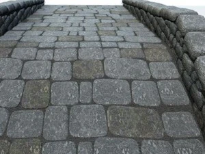 pont de pierre Modèle 3D