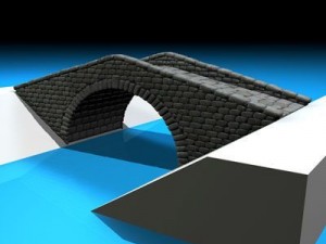 stone bridge 3D मॉडल
