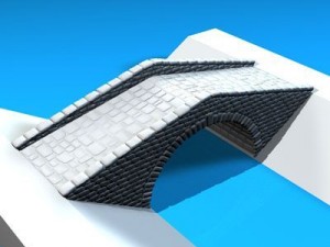 stone bridge 3D मॉडल