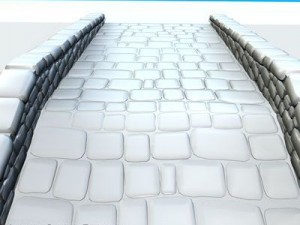 stone bridge 3D मॉडल