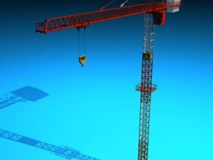 tower crane 3D Model