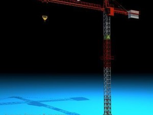 tower crane 3D Model