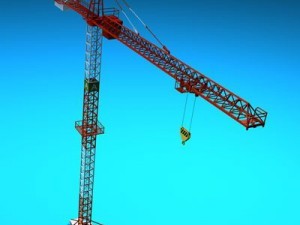 tower crane 3D Model