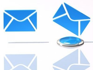 email logo Modelo 3D