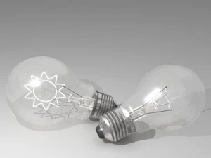 gloeilampen 3D Model