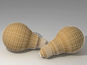 gloeilampen 3D Model