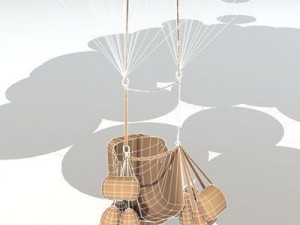 cluster balloons 3D 模型