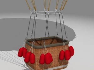 gas balloon 3Dモデル