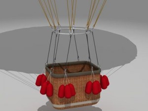gas balloon 3Dモデル