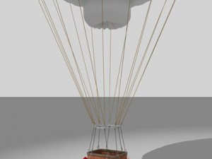 gas balloon 3Dモデル