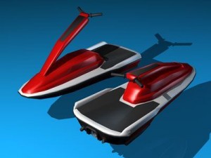 waterbike 3D Модель