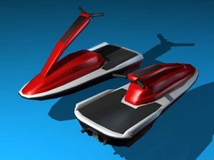 водний мотоцикл 3D Модель