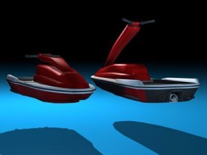 waterbike Model 3D