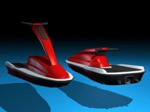 waterbike 3D Model