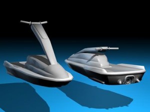 waterbike Model 3D