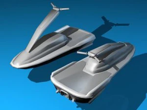 waterbike 3D Model
