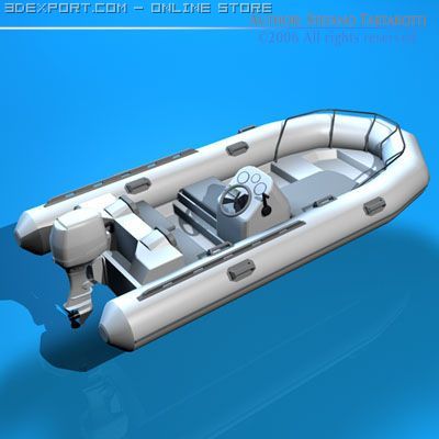 zodiac Modelo 3D in Barcas 3DExport