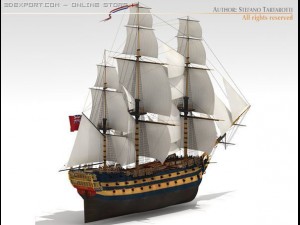hms leopard 3D Model