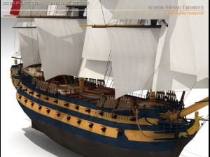 hms leopard 3D Model
