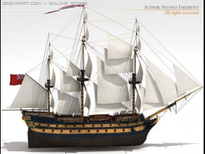 hms leopard 3D Model