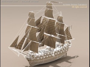 hms leopard 3D Model
