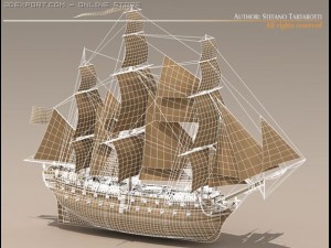 hms leopard 3D Model