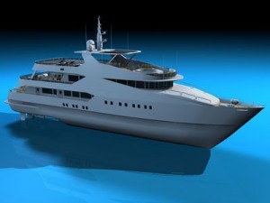 yacht 3D Model