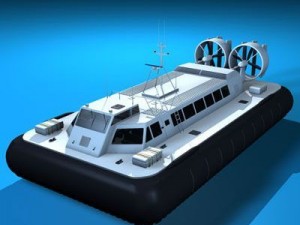hovercraft 3D-Modell