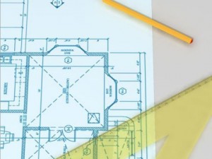 architect desk set Model 3D