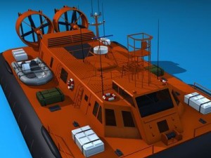 rescue hovercraft 3D Model
