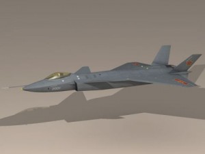 chengdu j20 3D मॉडल