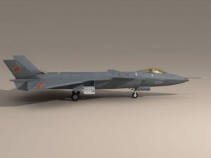 chengdu j20 3D मॉडल