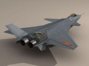 chengdu j20 3D मॉडल