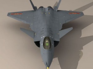 chengdu j20 3D मॉडल