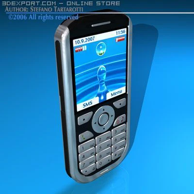 cellular 3D Model .c4d .max .obj .3ds .fbx .stl .blend 