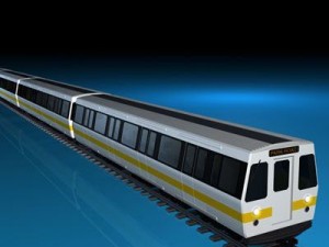 subway train 2 3D Model
