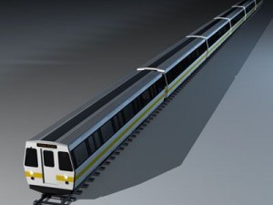 subway train 2 3D Model