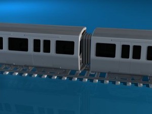 subway train 2 3D Model